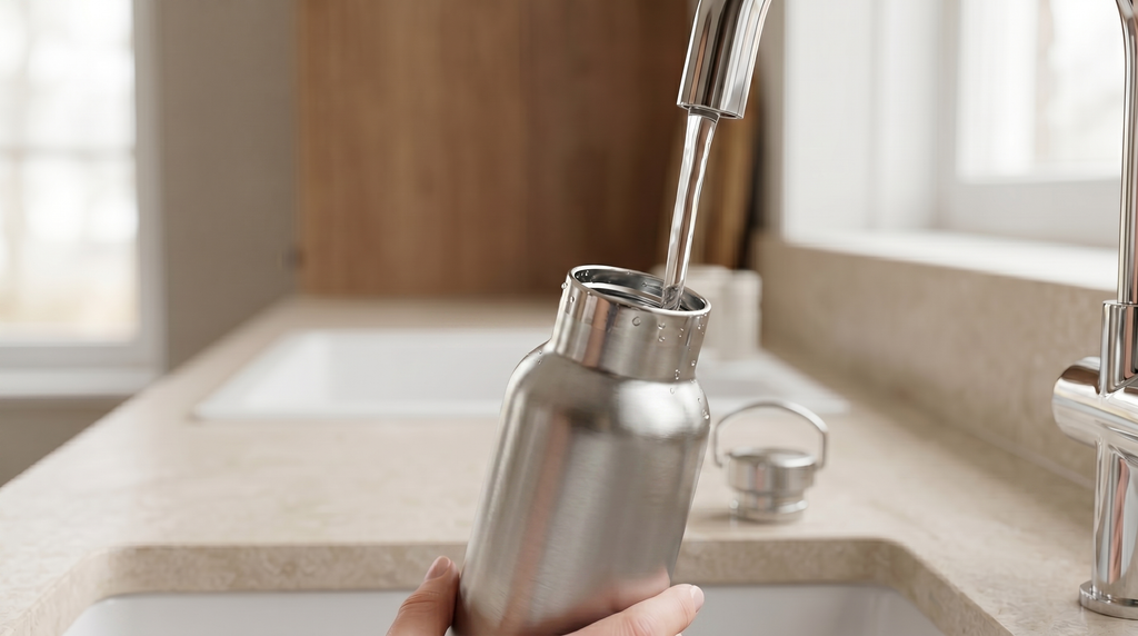 Premium RVS Thermosfles 1000ML RVS